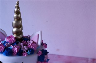 Sevimli Unicorn Doğum Günü Pastası
