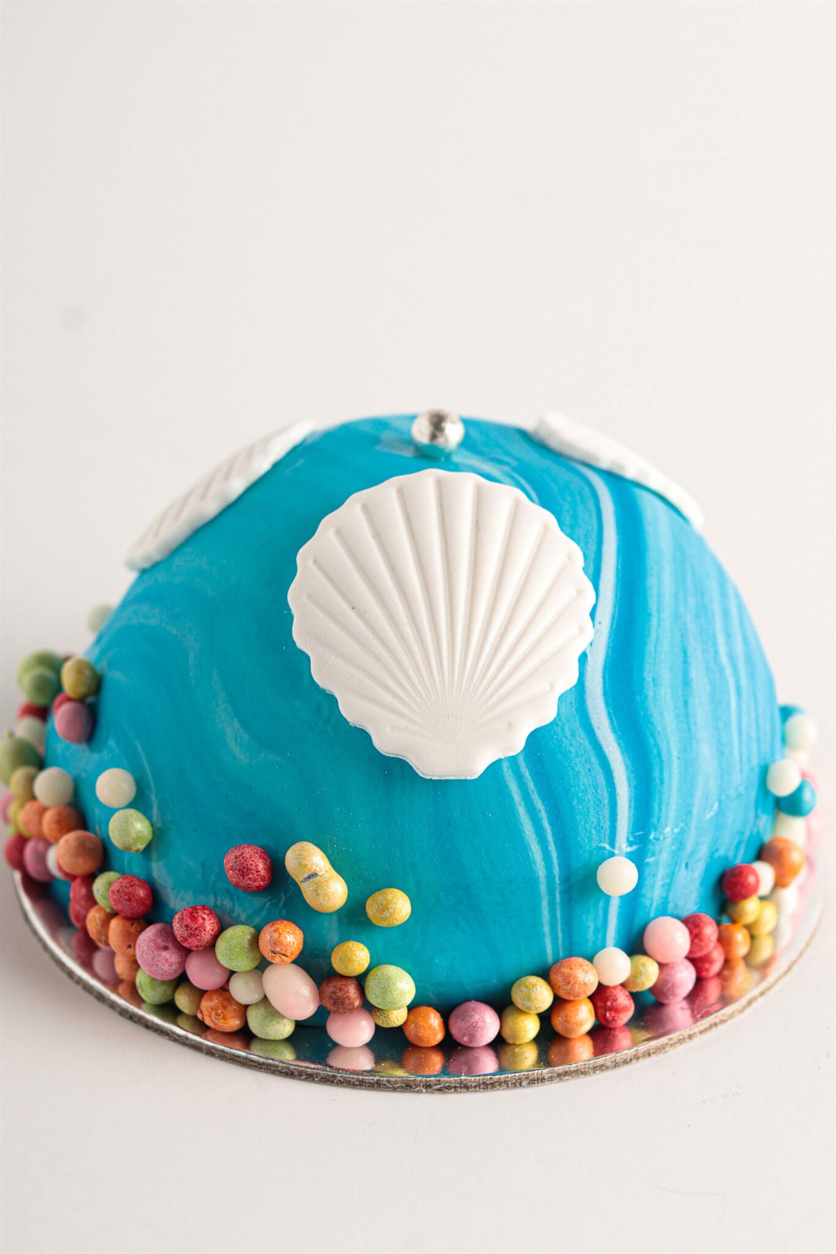 Deniz Kabuğu Figürlü Adet Pasta