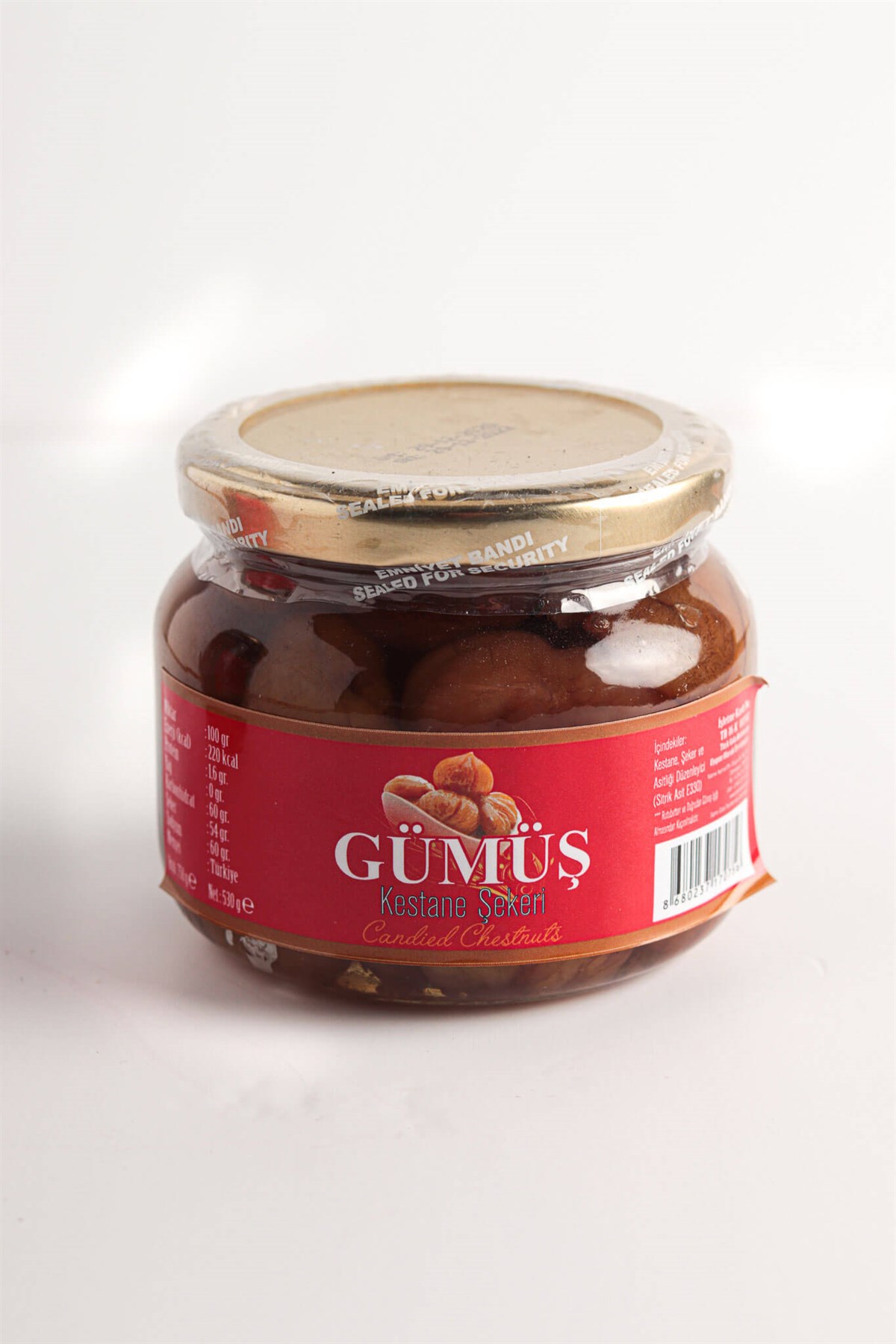 Gümüş Kestane Şekeri 530 Gram