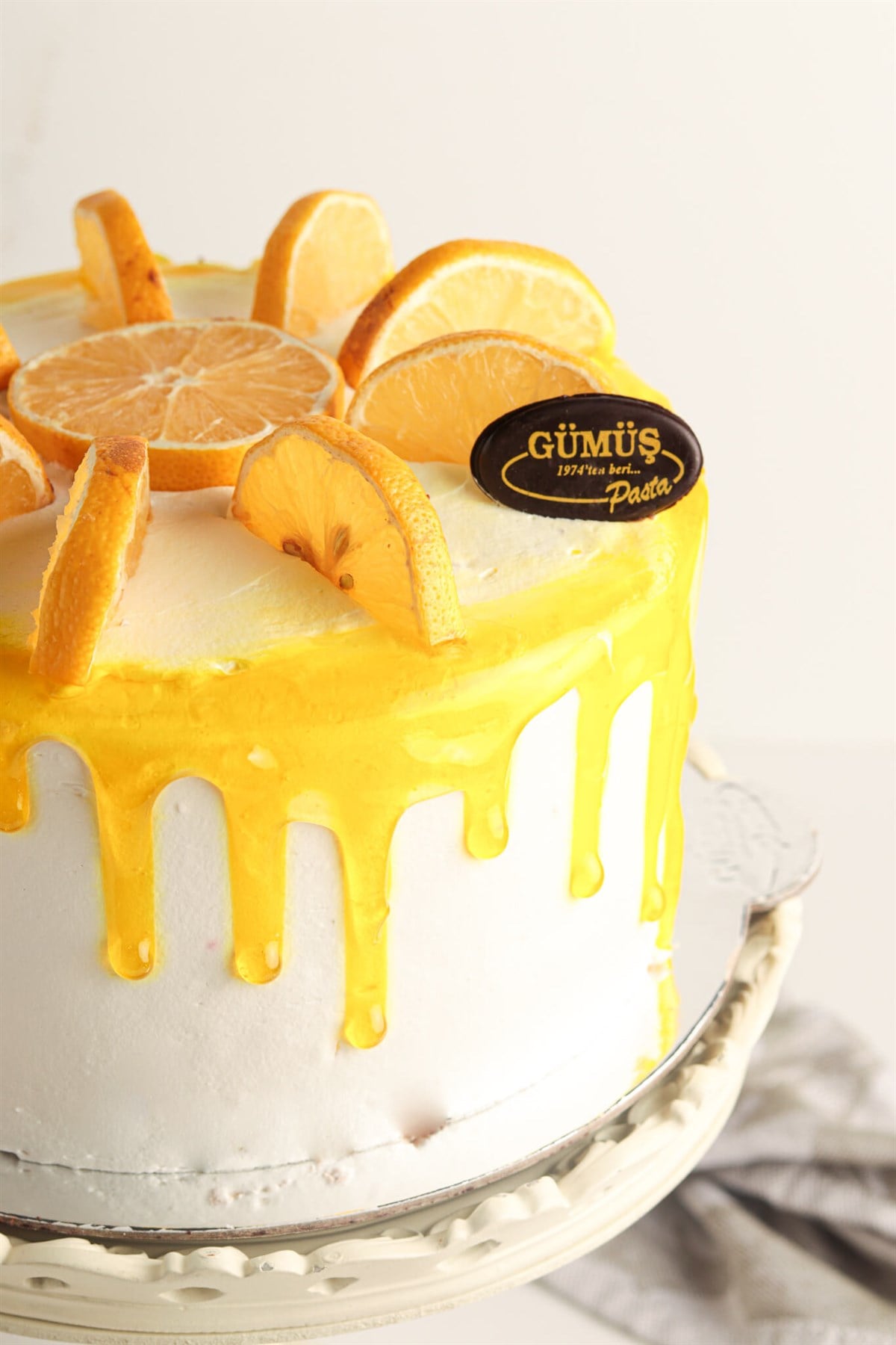Gümüş Limonlu Yaz Esintisi Yaş Pasta