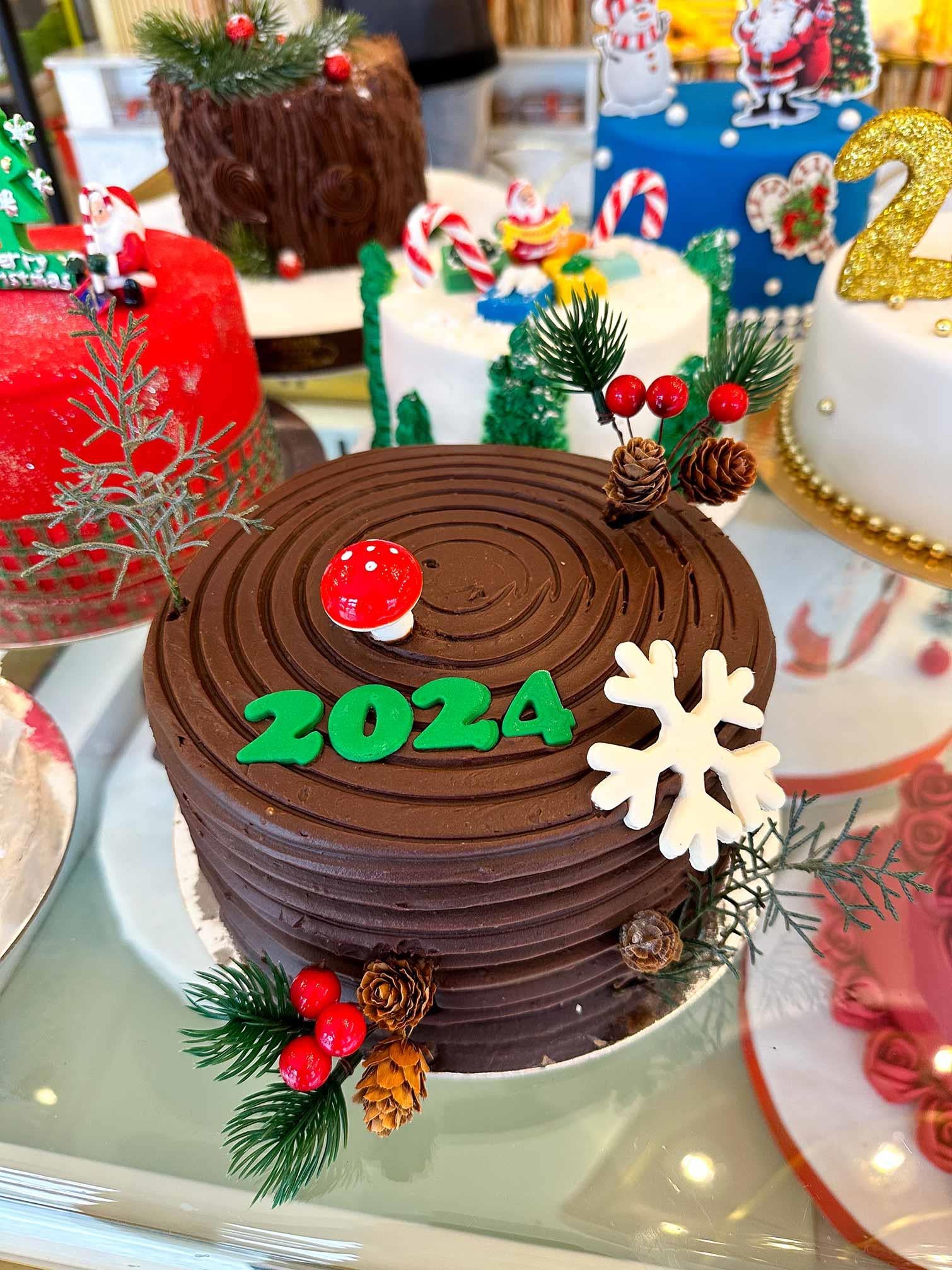 Hoşgeldin 2024 Yılbaşı Pastası Model 2