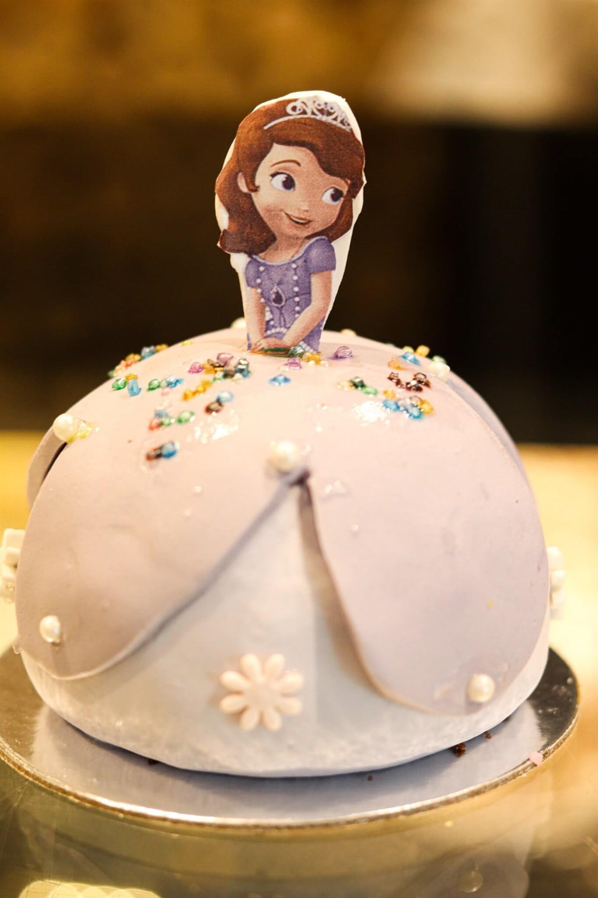 Minik Prenses Figürlü Adet Pasta