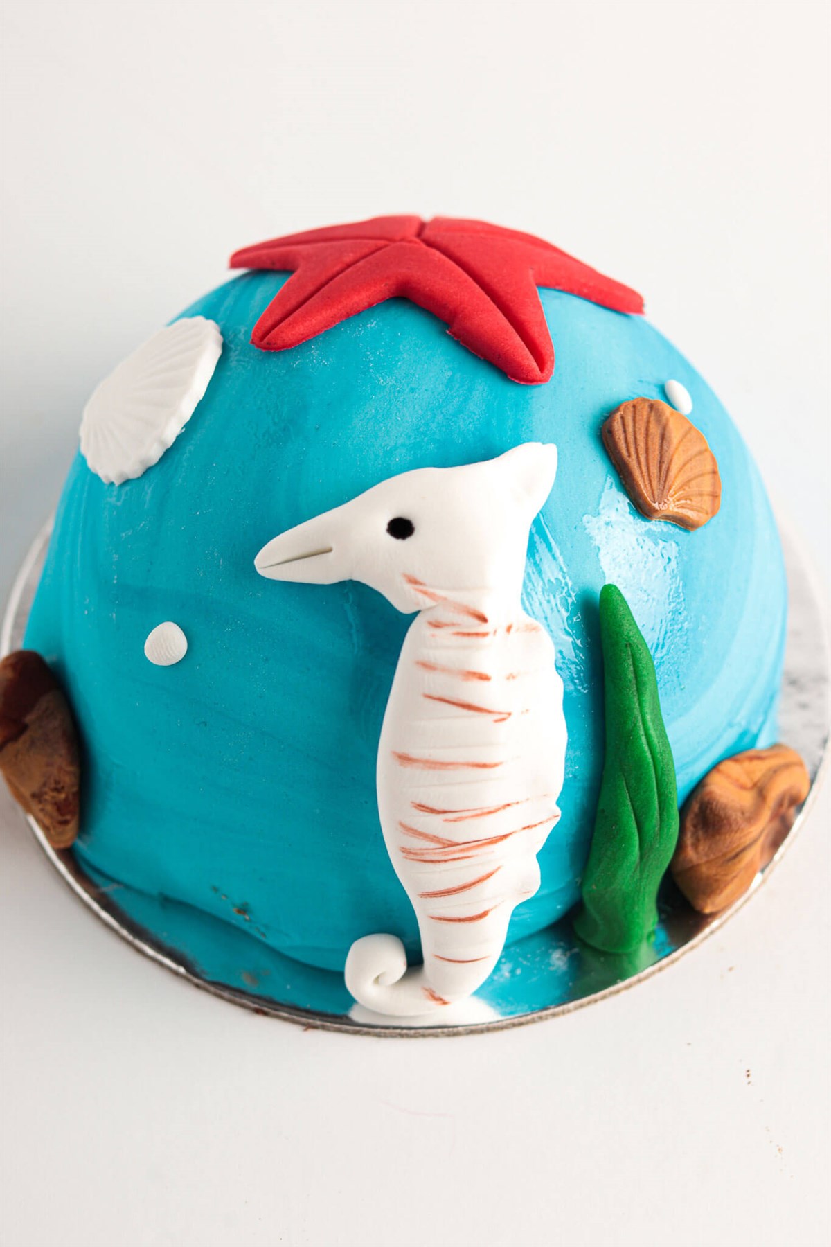 Okyanus Figürlü Adet Pasta