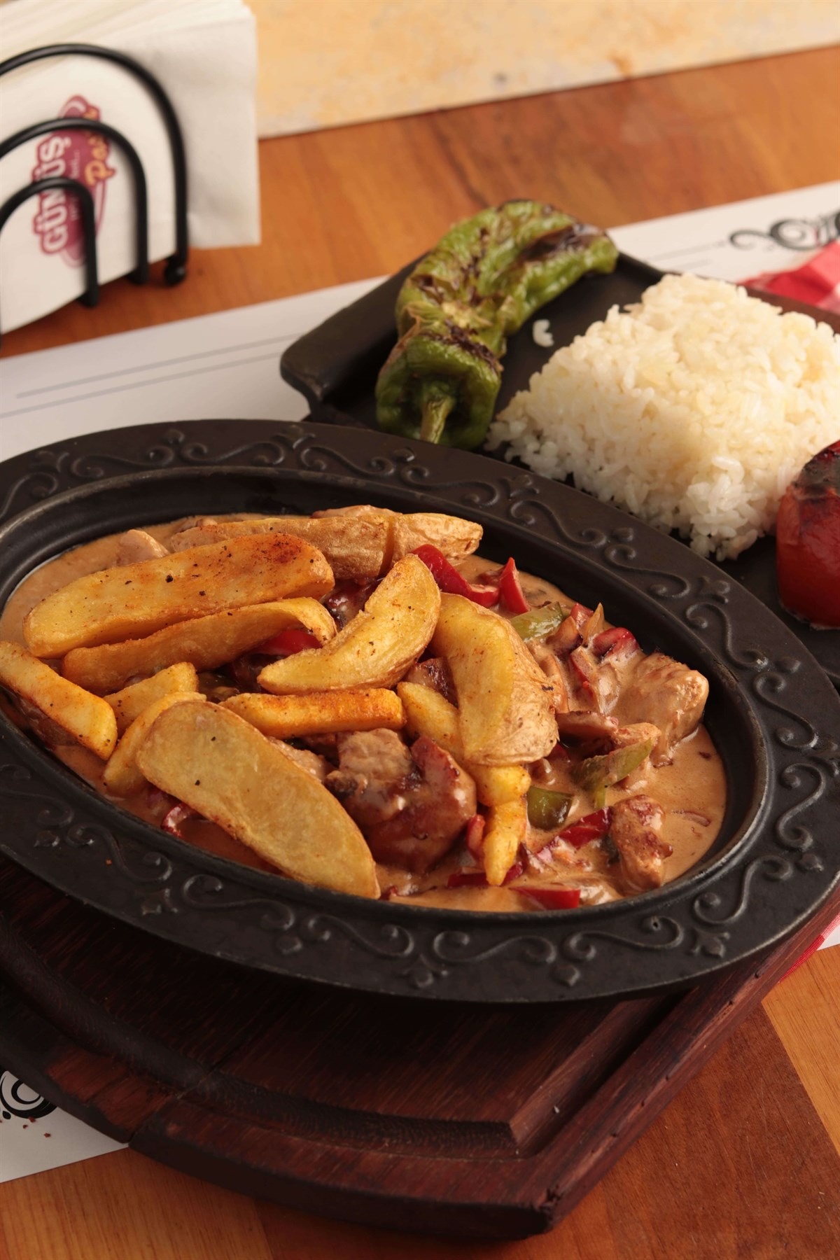 Parmesan Soslu Tavuk