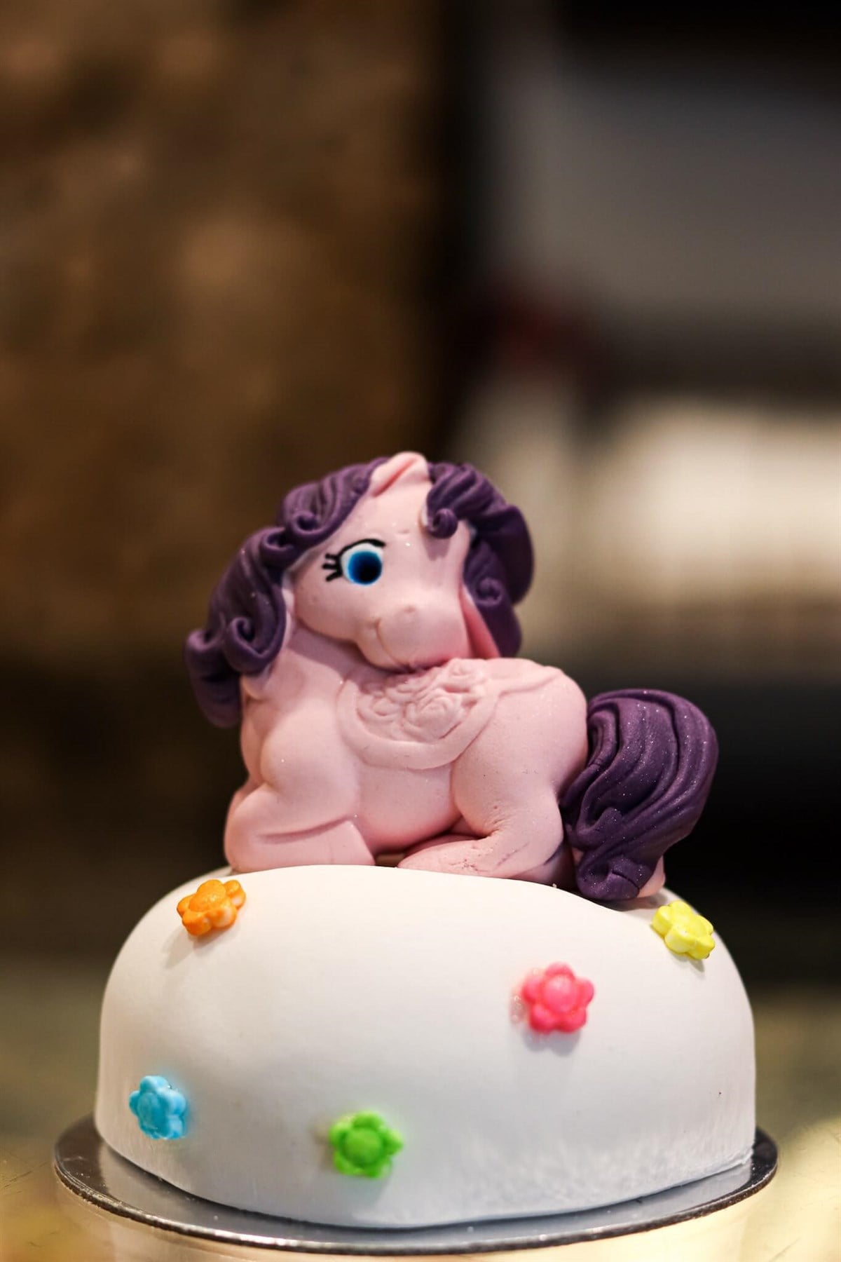 Pony Figürlü Adet Pasta