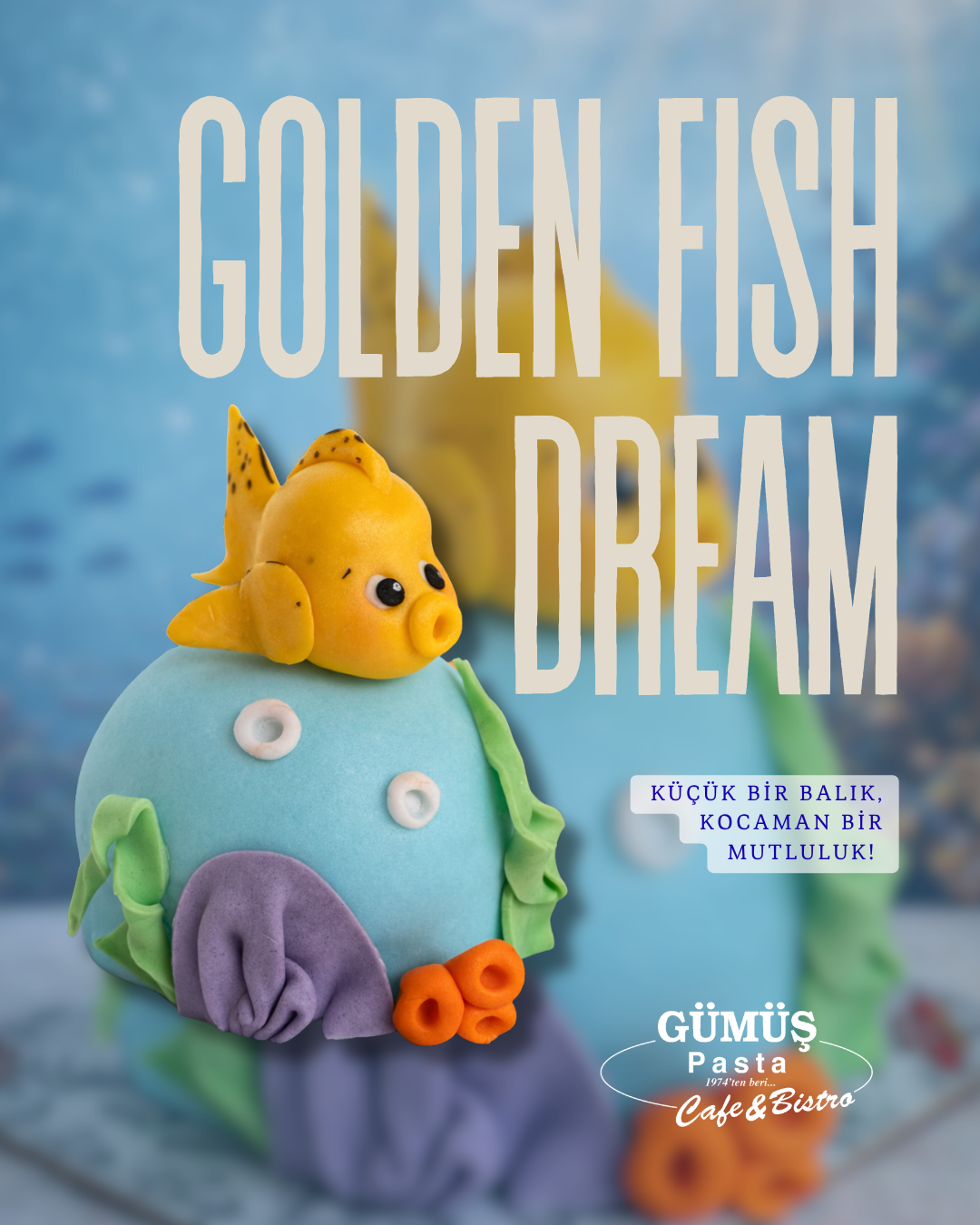 Sevimli Balık Adet Pasta