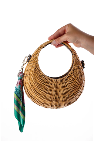 8 Maison Green Love Bag Charm / Keychain