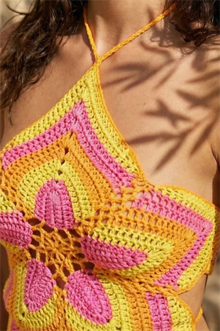 ACR Craft Çiçek Örgü Top 