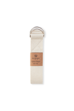 Nui Yoga Beige Yoga Belt (Strap)