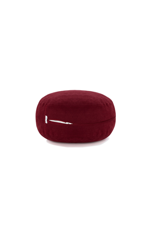 Nui Yoga Claret Red Meditation Cushion 33 Cm Diameter
