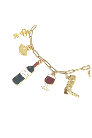 Bruja Girlz Nite Out Charm Necklace