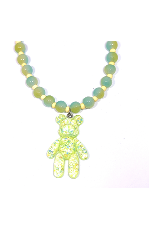 Bruja Kids Ayıcık  Charm  Necklace