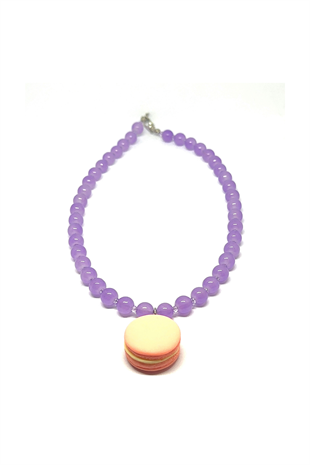 Bruja Kids Macaron Charm  Necklace
