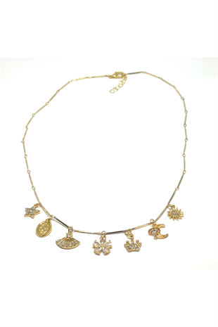 Bruja Lady Charm Necklace