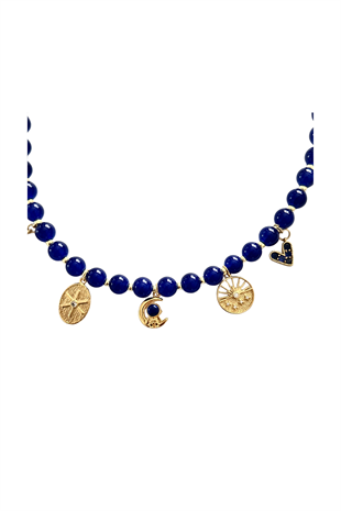 Bruja Midnight  Charm Necklace