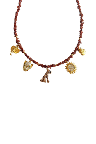 Bruja Safari Charm Necklace