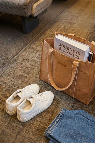 Chalicca On The Go Large Tote Bag Brown