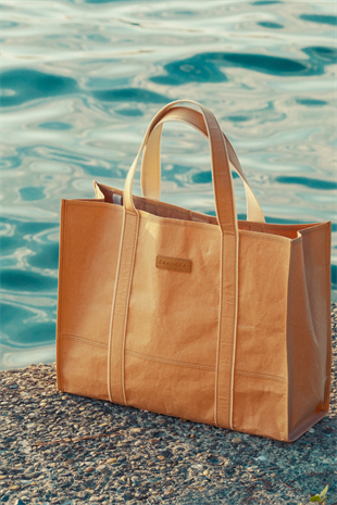 Chalicca On The Go Large Tote Bag Brown
