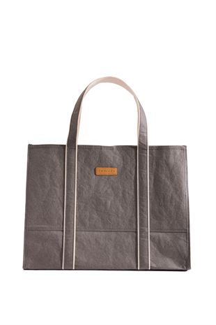 Chalicca On The Go Large Tote Bag Gray