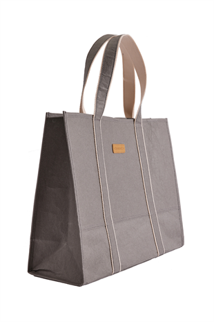Chalicca On The Go Large Tote Bag Gray