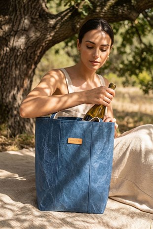Chalicca Shopping Bag Blue / Çanta