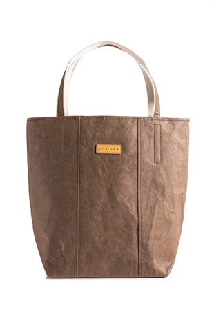 Chalicca Shopping Bag Dark Brown