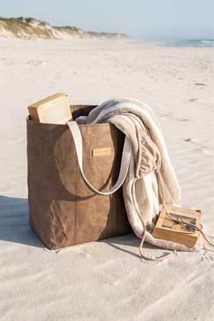 Chalicca Shopping Bag Dark Brown / Çanta