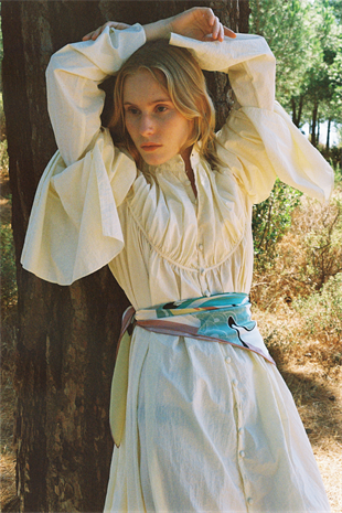 Galene Brand Harmony Saten İpek Pareo & Şal