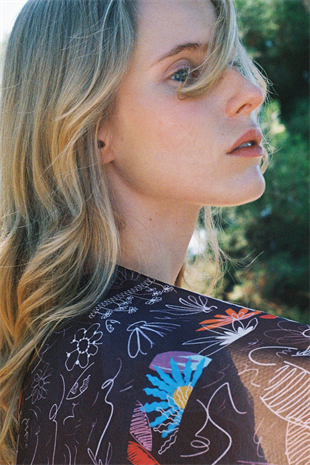 Galene Brand Loop-B Şifon Pareo & Şal