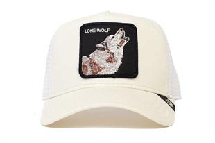 Goorin Bros The Lone Wolf Beyaz Şapka
