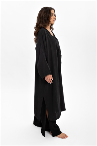 Husufi Holly Kimono HSFKMN01_Black