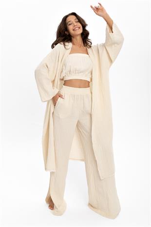 Husufi Holly Kimono HSFKMN01_Natural