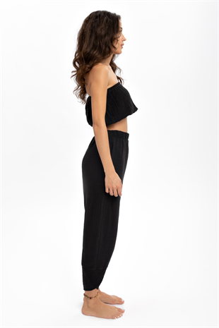 Husufi V Cross Pants HSFVCP01_Black