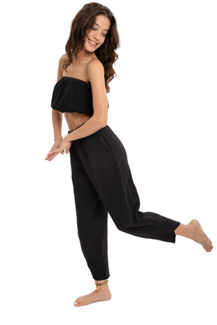 Husufi V Cross Pants HSFVCP01_Black