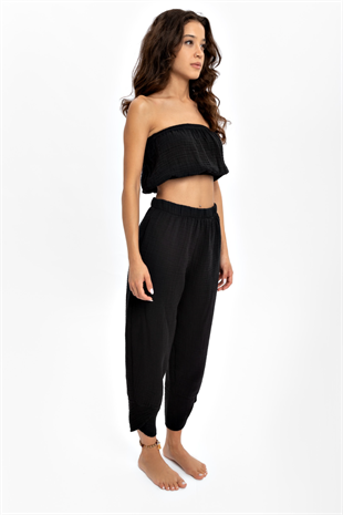 Husufi V Cross Pants HSFVCP01_Black