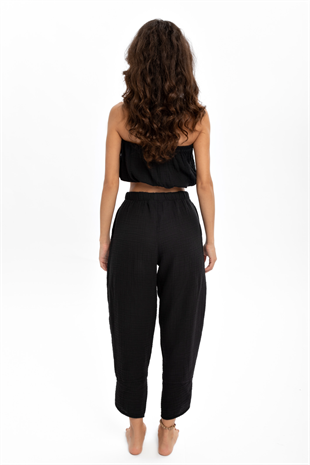 Husufi V Cross Pants HSFVCP01_Black