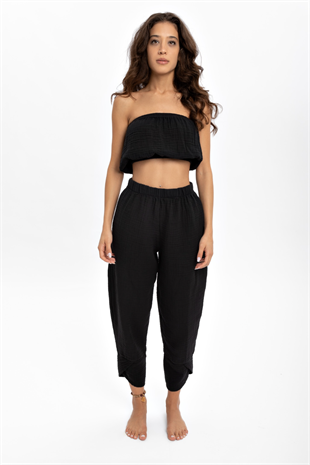 Husufi V Cross Pants HSFVCP01_Black