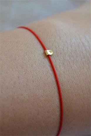 Kırmızı İp Bileklik Kırmızı29