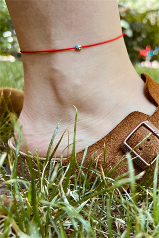 Kırmızı İp Halhal Kırmızı11