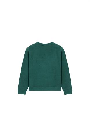 La Turbie Green Sweatshirt