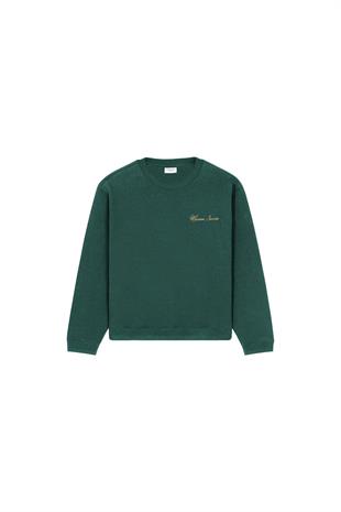 La Turbie Green Sweatshirt