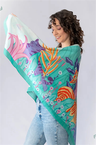 Lewk Design Courage Pareo Şal Eşarp