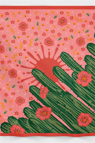 Lewk Design Positivity Eşarp Şal Pareo