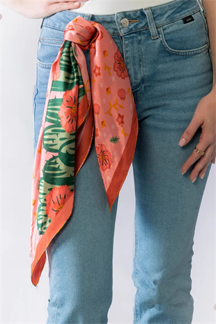 Lewk Design Positivity Eşarp Şal Pareo