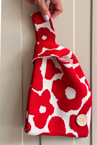 Lili Mini Red Wrist Bag