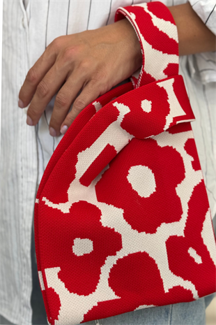 Lili Mini Red Wrist Bag