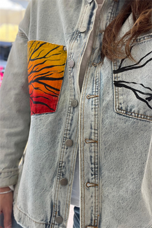 Look Project  Africa Denim Ceket