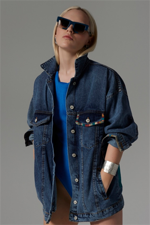 Look Project  BigEye Denim Ceket