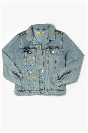 Look Project  Elephant Denim Ceket