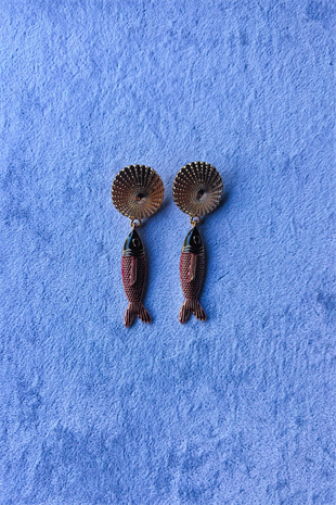 Mitico Jewelry Fish Earrings